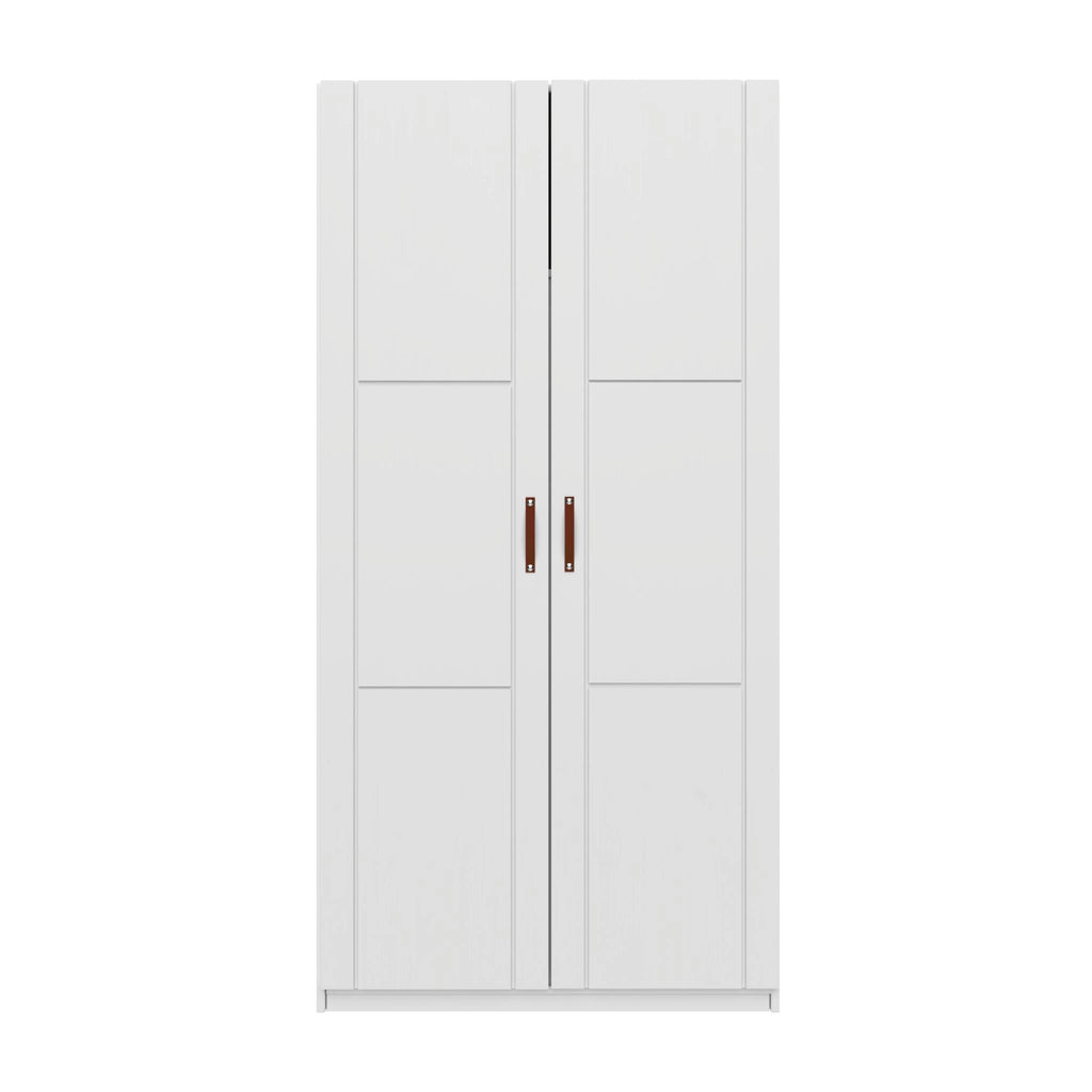 2-DOOR Wardrobes in White - Modern Furniture - Lifetime Kidsrooms | Milola