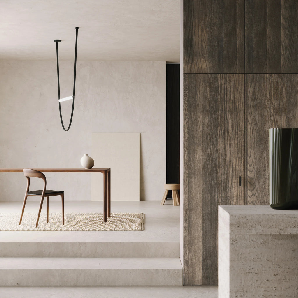 JEAN Dining Table in Walnut Natural Oil - Artisan | Milola