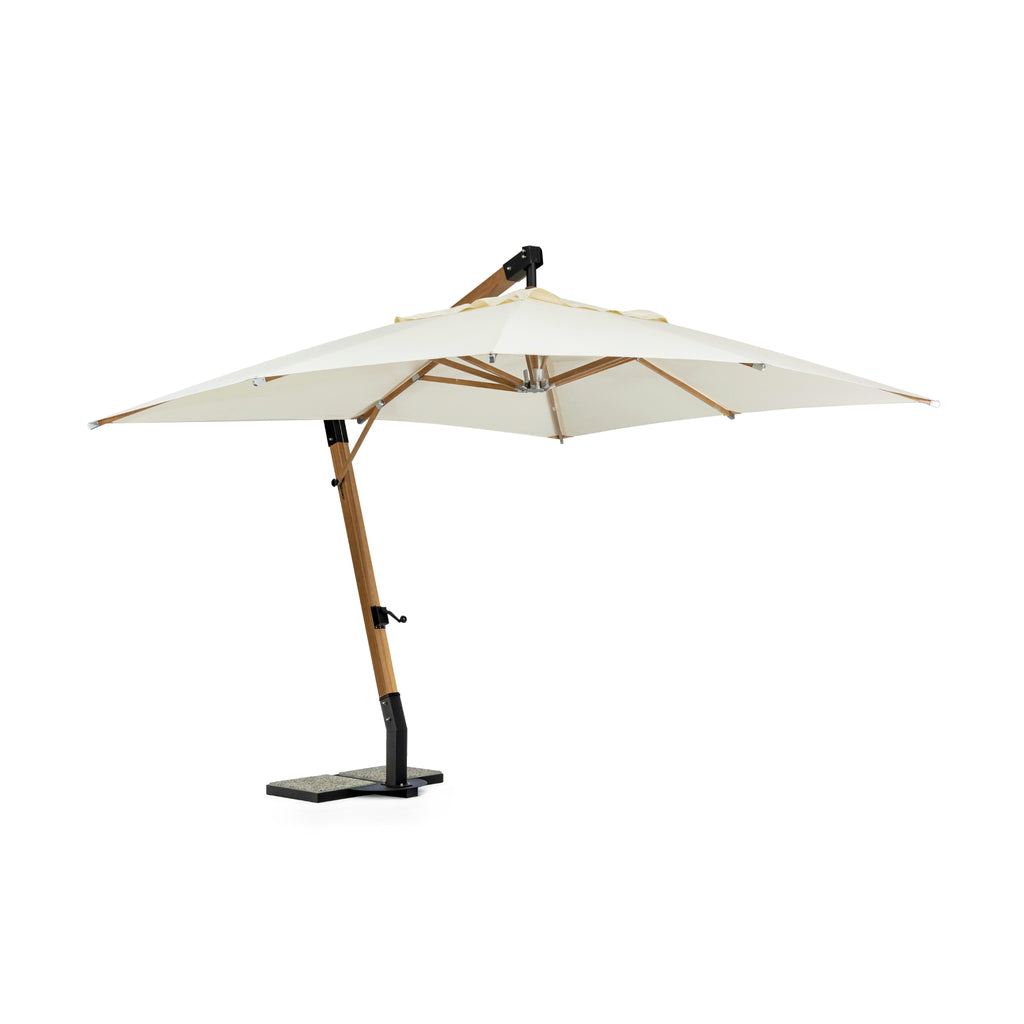 CAPUA Natural Hanging Outdoor Parasol - Bizzotto | Milola