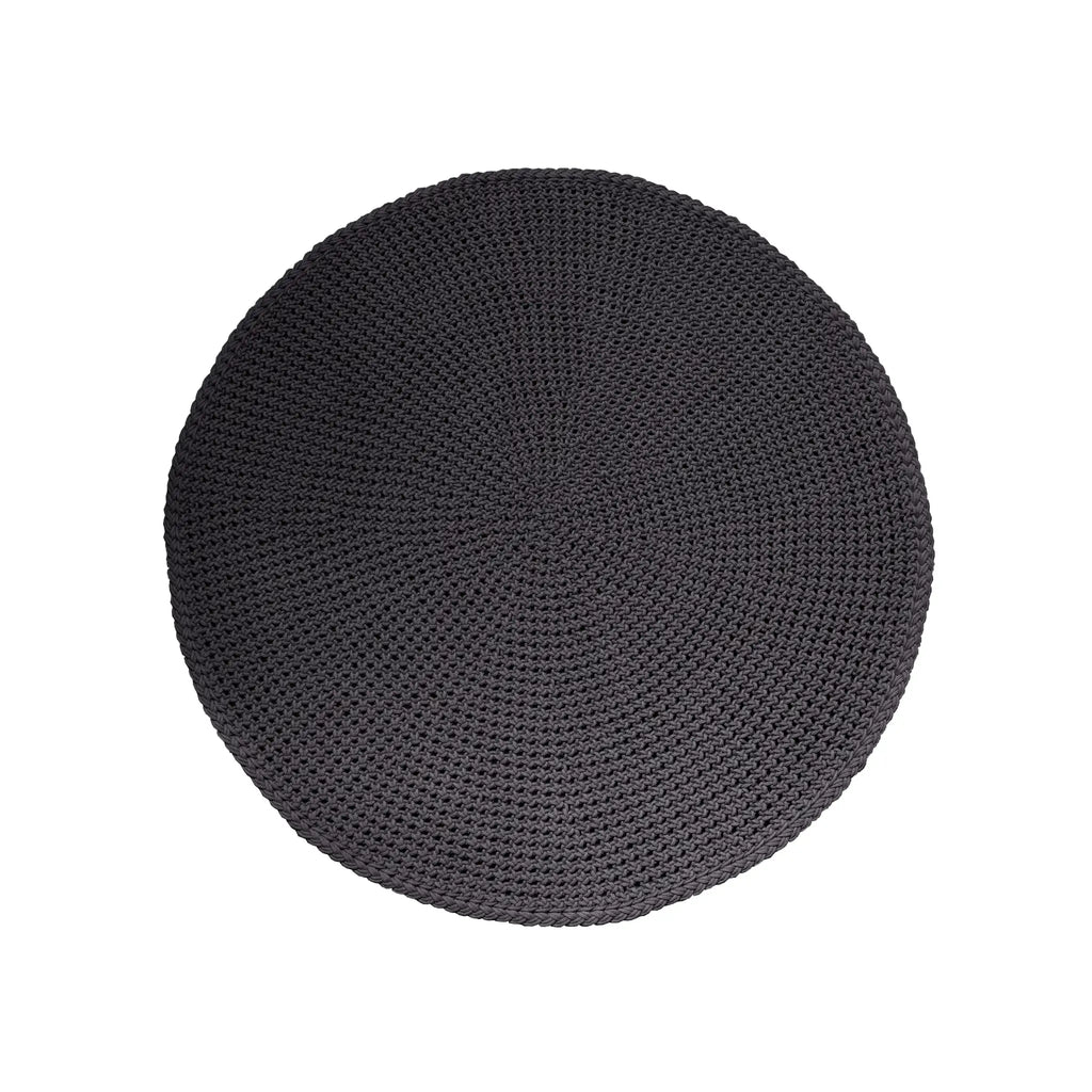 DISCOVER Outdoor Round Rug in Dark Grey - Cane-Line | Milola