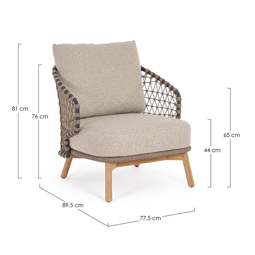EULARIA Outdoor Lounge Chair