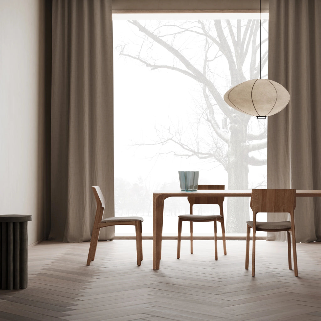 FIN Dining Chair in Walnut Natural Oil - Artisan | Milola