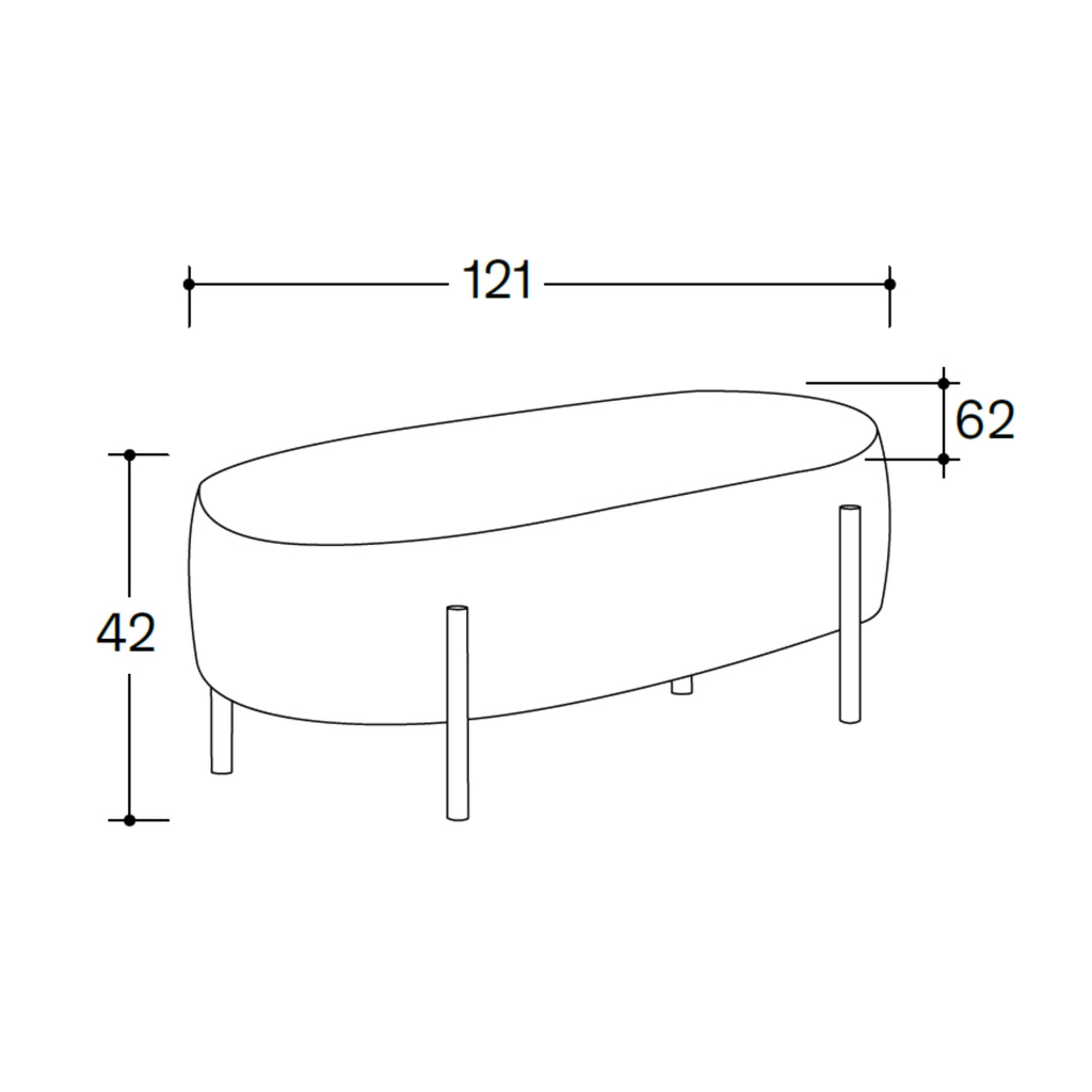 FLAG - Bedroom Bench - Bolzan | Milola