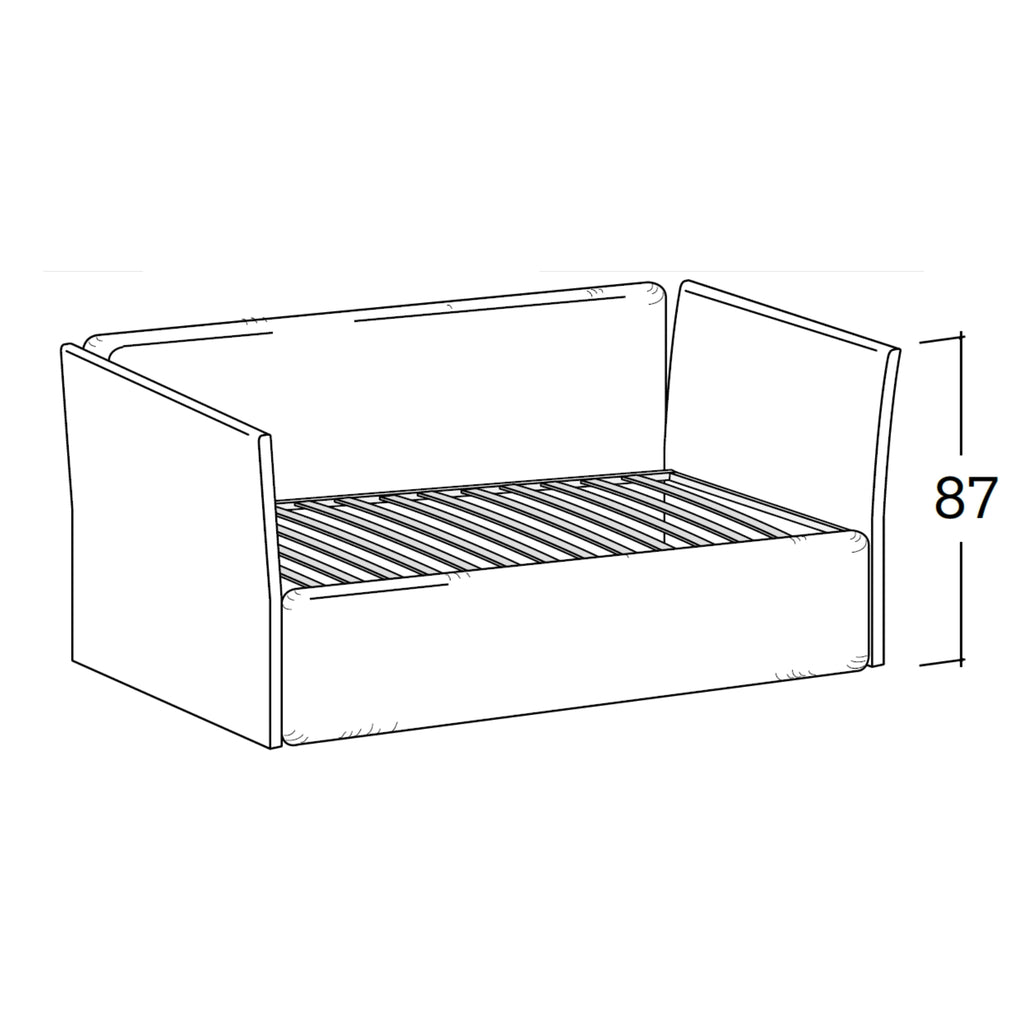 FLY-Sofa Bed-DUO Mechanism-Living-Bolzan Letti | Milola