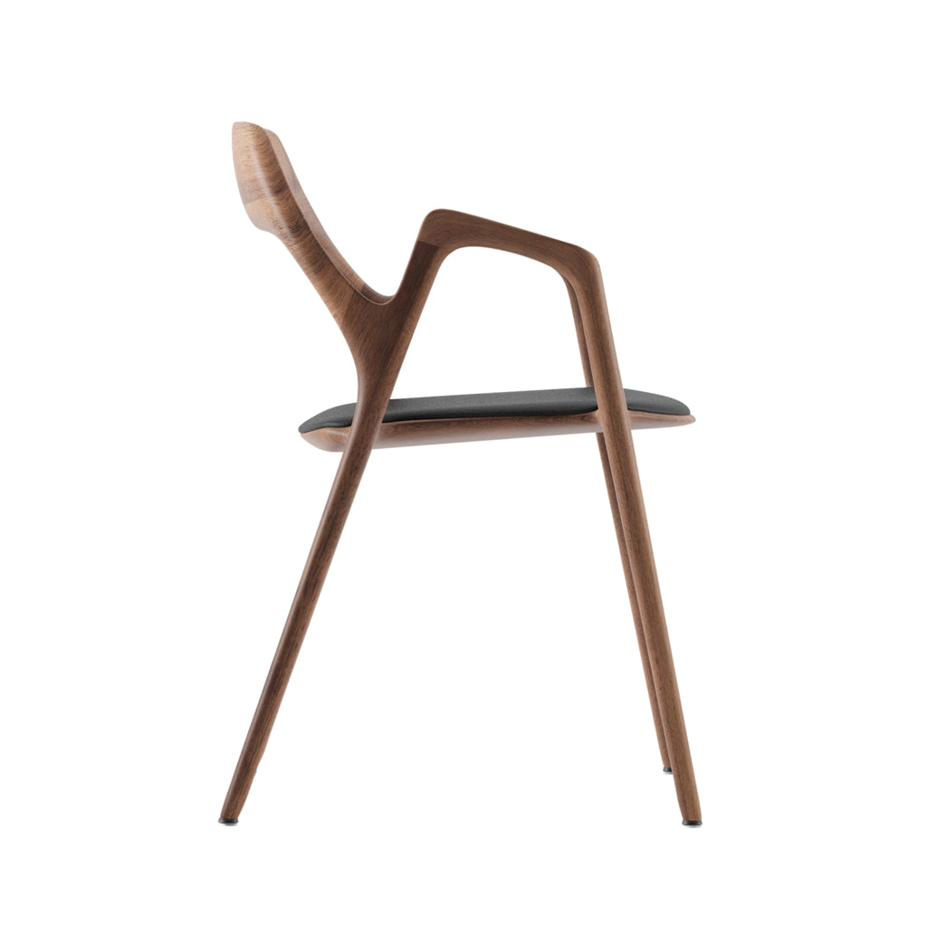 GING Dining Chair in Walnut Natural Oil - Artisan | Milola