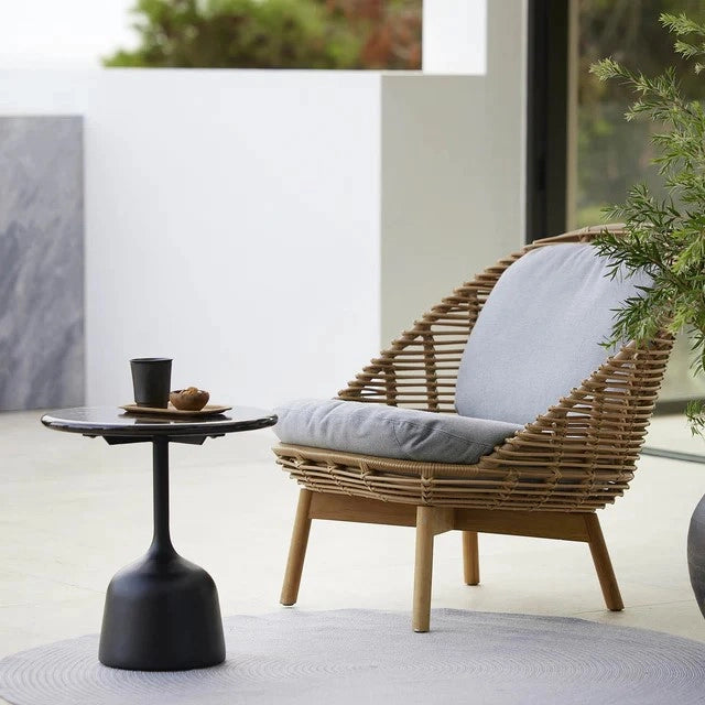 GLAZE - Outdoor Coffee Table - Stone/Aluminium - Cane-Line | Milola