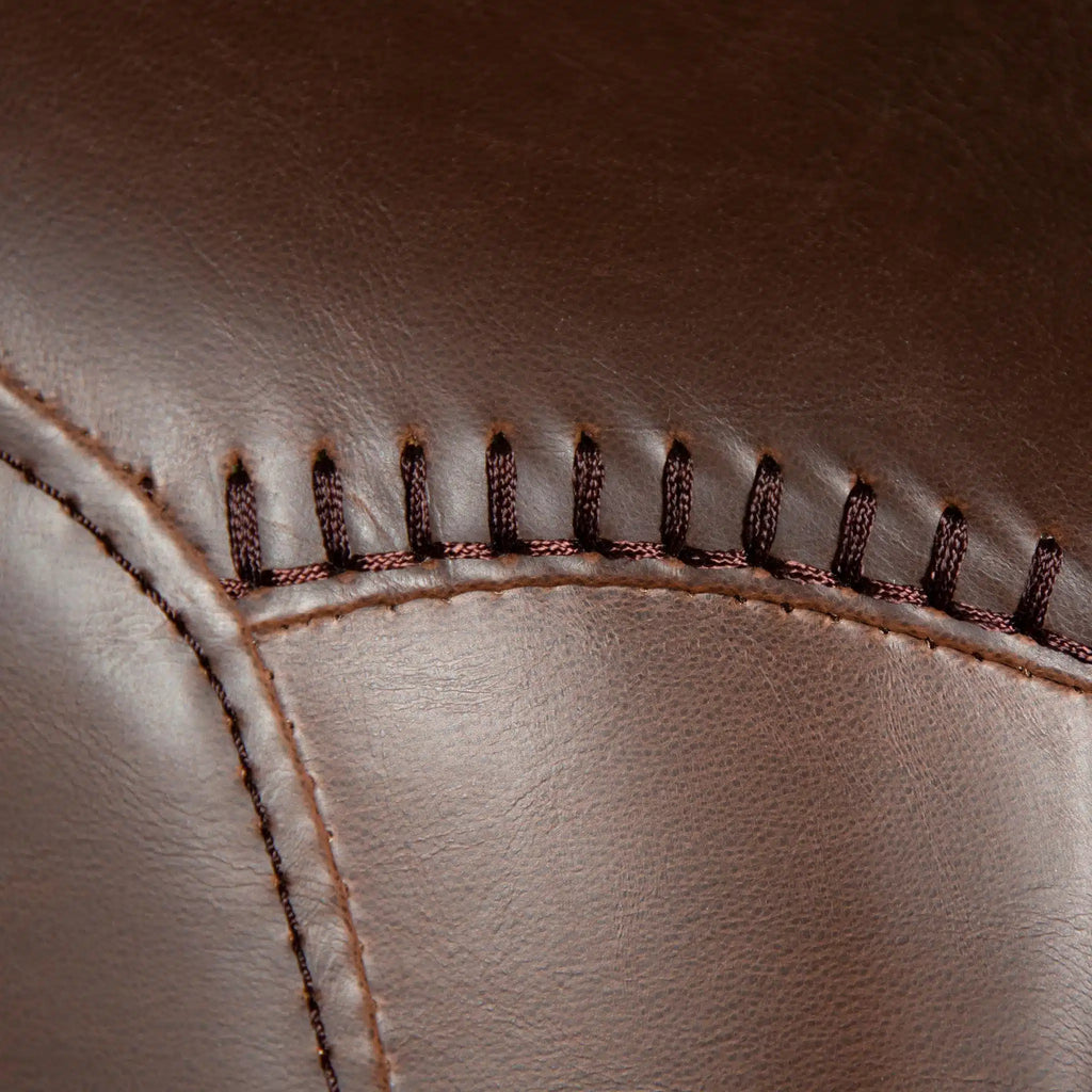 HYPE Dining Chair - Art. Leather, Black Metal Legs