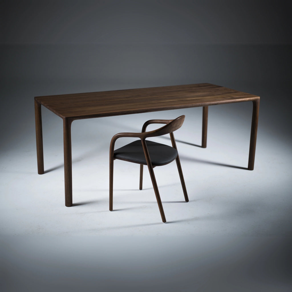 JEAN Dining Table in Walnut Natural Oil - Artisan | Milola
