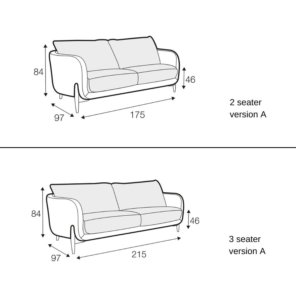 JENNY Sofa - Elegant Modular Sofa in Natural - SITS | Milola