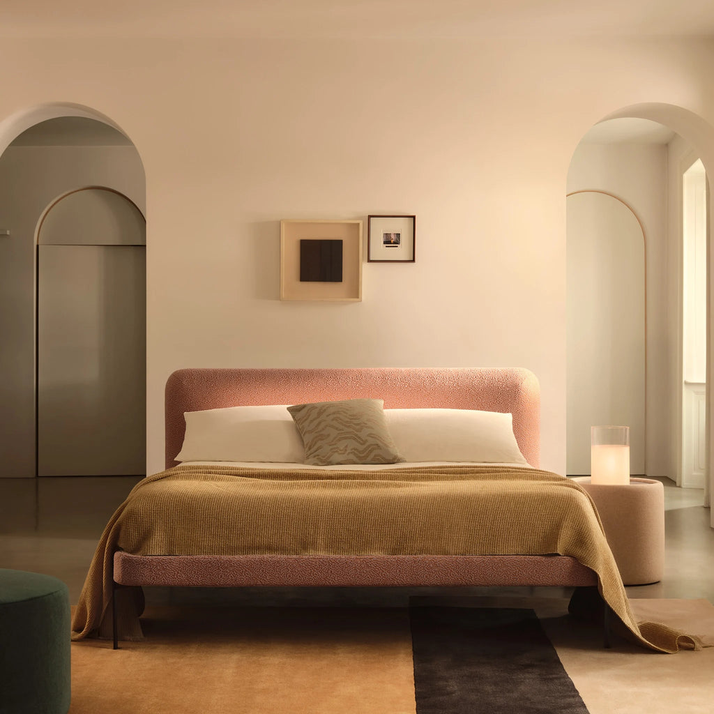 JOY Upholstered Bed - Minimalist Bed - Bolzan | Milola