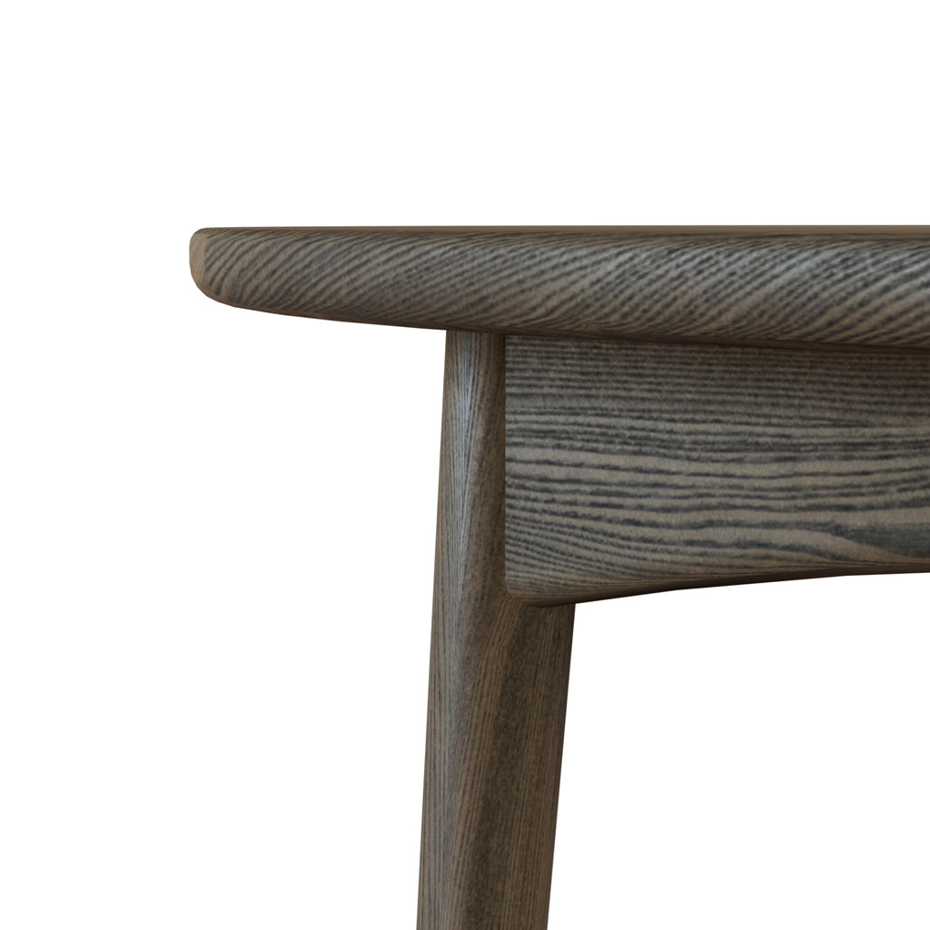 KLASSI Extensible Dining Table in Mocca Brown Oiled Ash - Kristensen | Milola