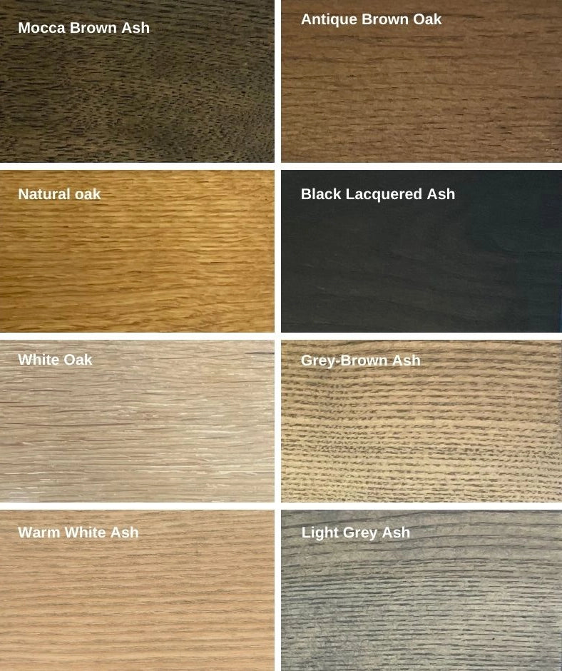 MUHLE Round Extendable Dining Table Wood Sample - Kristensen | Milola
