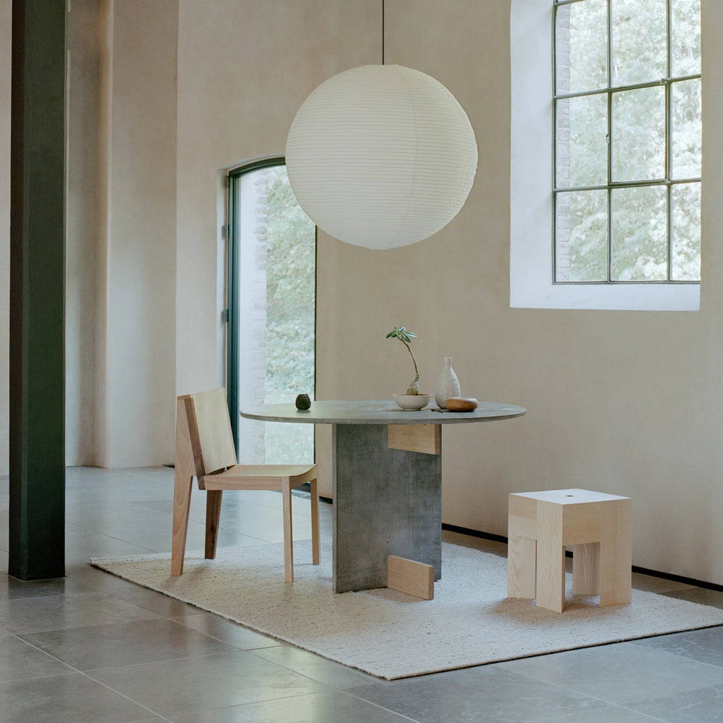 MELANGE SKY - Contemporary Wool Rug in Silver - Linie Design | Milola
