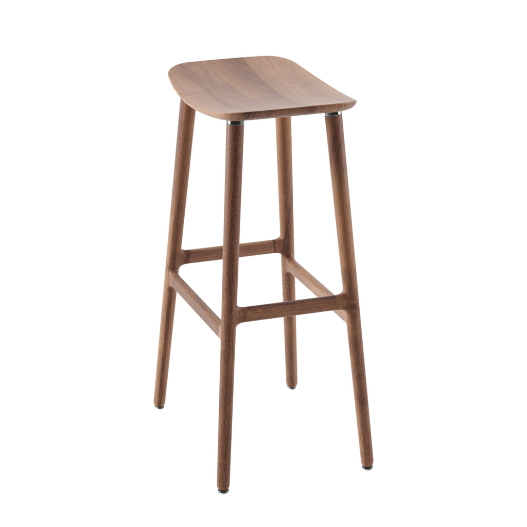 NARU Bar Chair in Walnut Natural Oil - Artisan | Milola