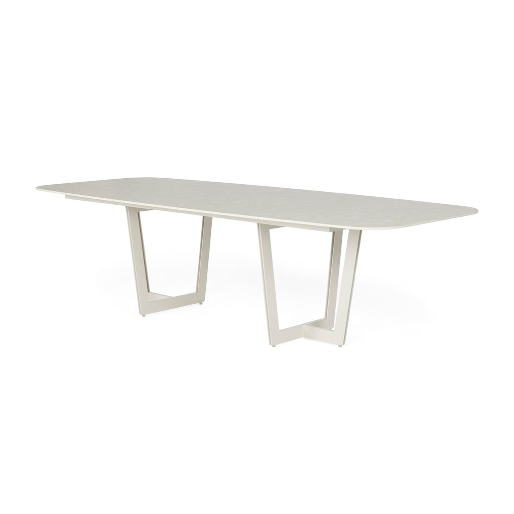 PALERMO Low Dining Table in Camel Sand - SUNS | Milola