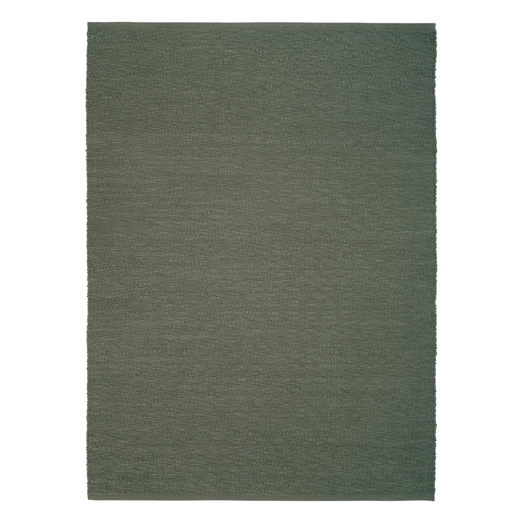 PEBBLED POEM - Wool Rug in Moss - Linie Design | Milola