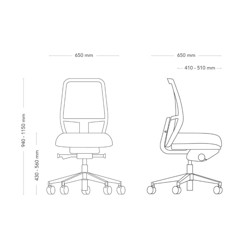 SOUL Office chair (Black)