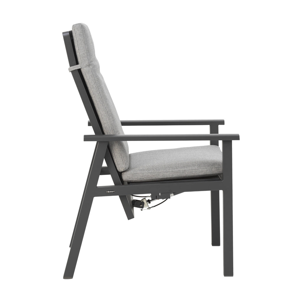 SAMVARO Position Chair in Anthracite/Pearl Grey- BRAFAB | Milola