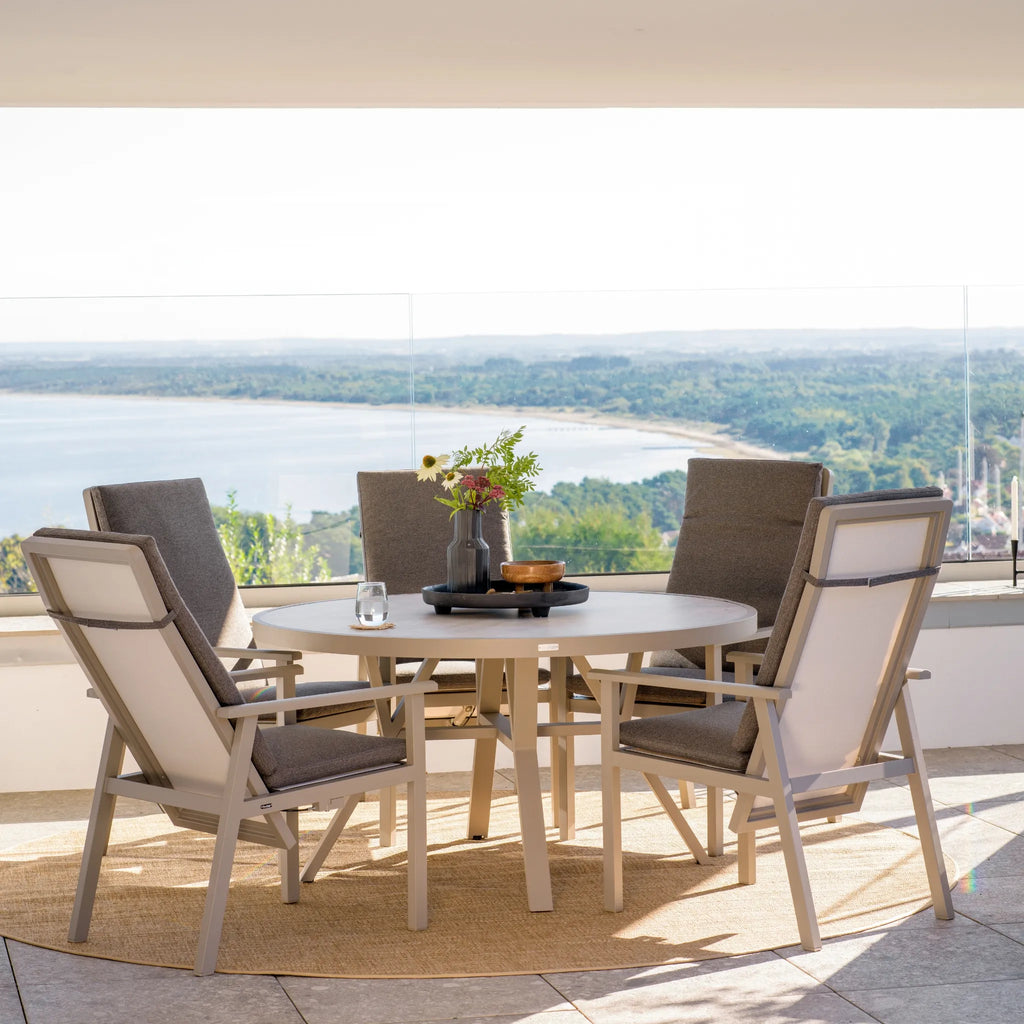 SAMVARO Position Chair in Khaki/Soft Dawn - BRAFAB | Milola