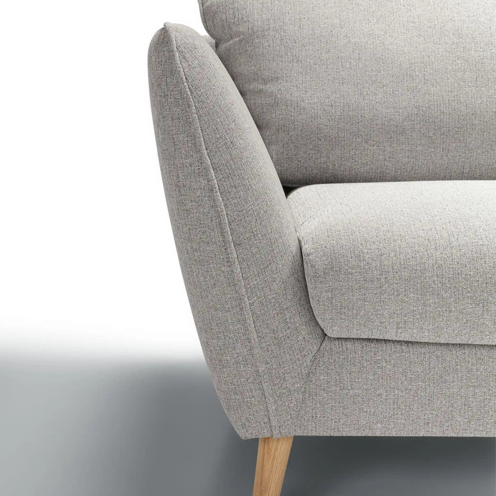 STELLA Sofa in Light Grey - Sits | Milola
