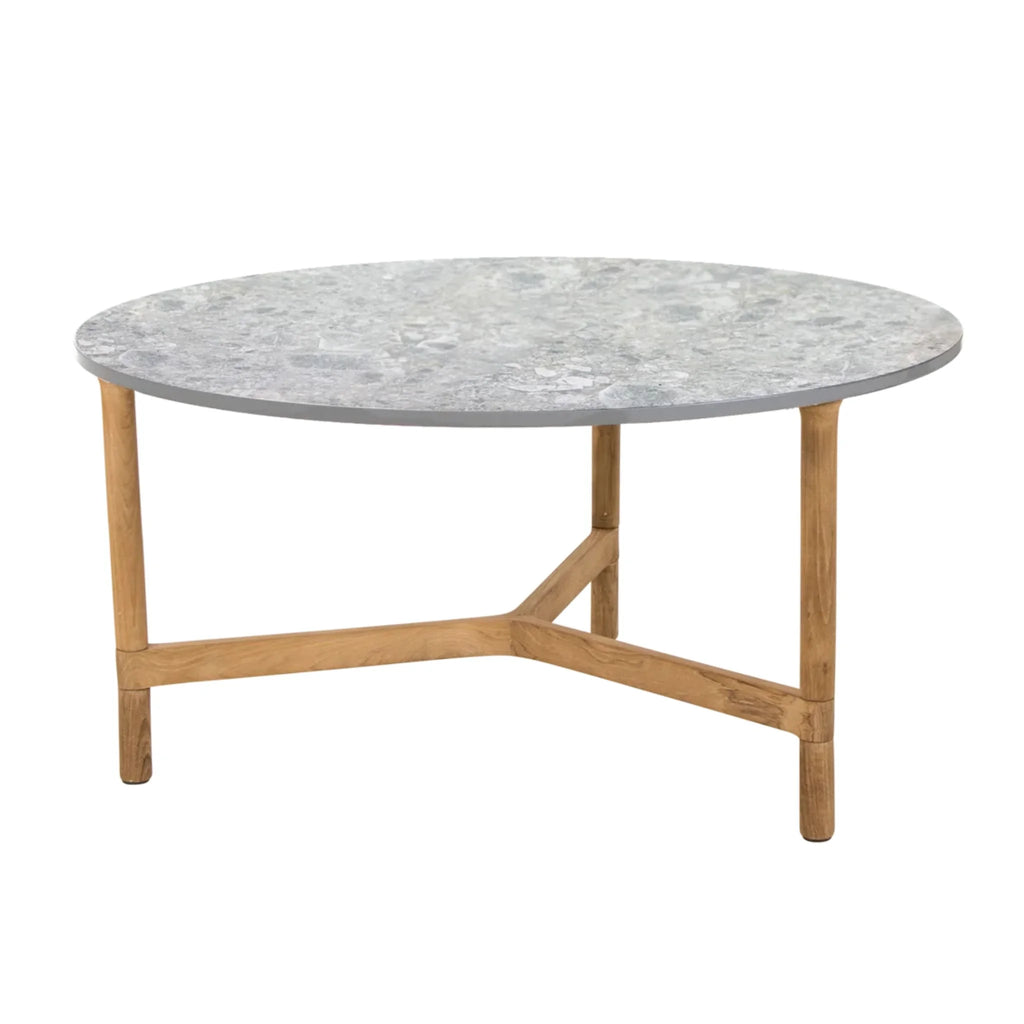 Twist Outdoor Coffee Table - Elegant Outdoor Coffee Table in Multi-Colored - Cane-Line | Milola