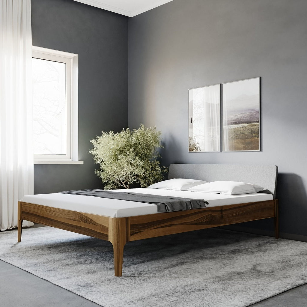 SIRLIG - Wooden Bed - Scandinavian Design | Milola