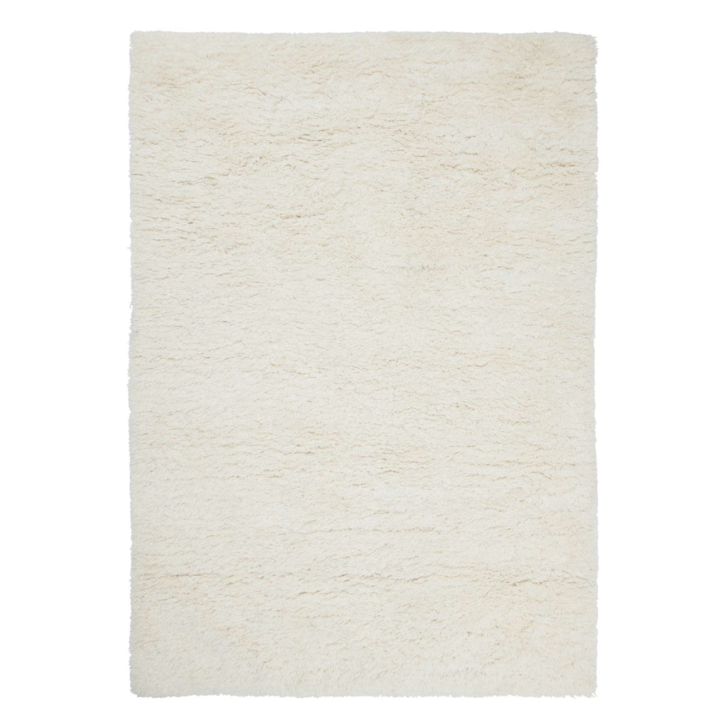 VANTAA Rug - Shaggy White Design - Linie Design | Milola