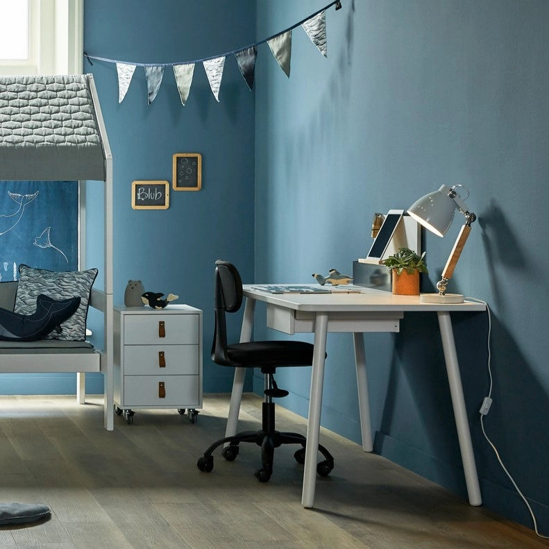 Wooden Desk with Drawer and Storage Stand - Lifetime Kidsroom | Milola